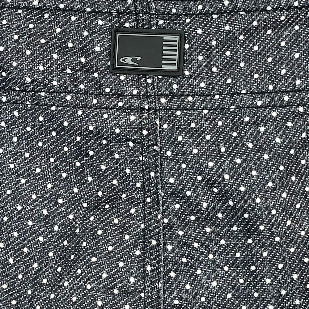 O'Neill Men’s Size 31 Board Shorts Swim Trunks Blue/Black Dots/Stripes